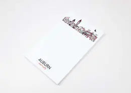 Auburn Campus Skyline Notepad