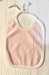 Pink Terry Cloth Bib