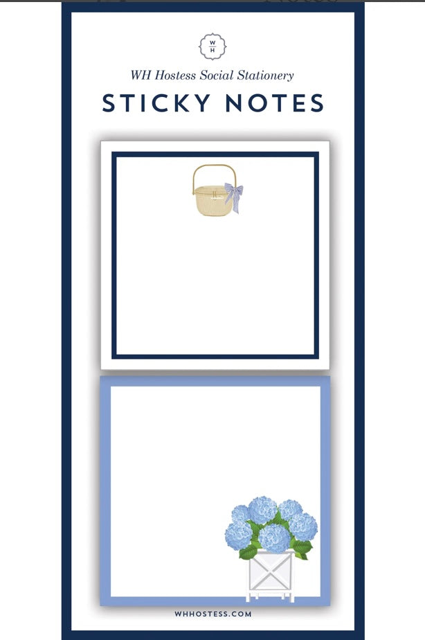 Hydrangea 2-Pack Sticky Notes