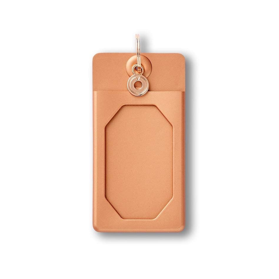 Oventure Rose Gold Metallic ID Case