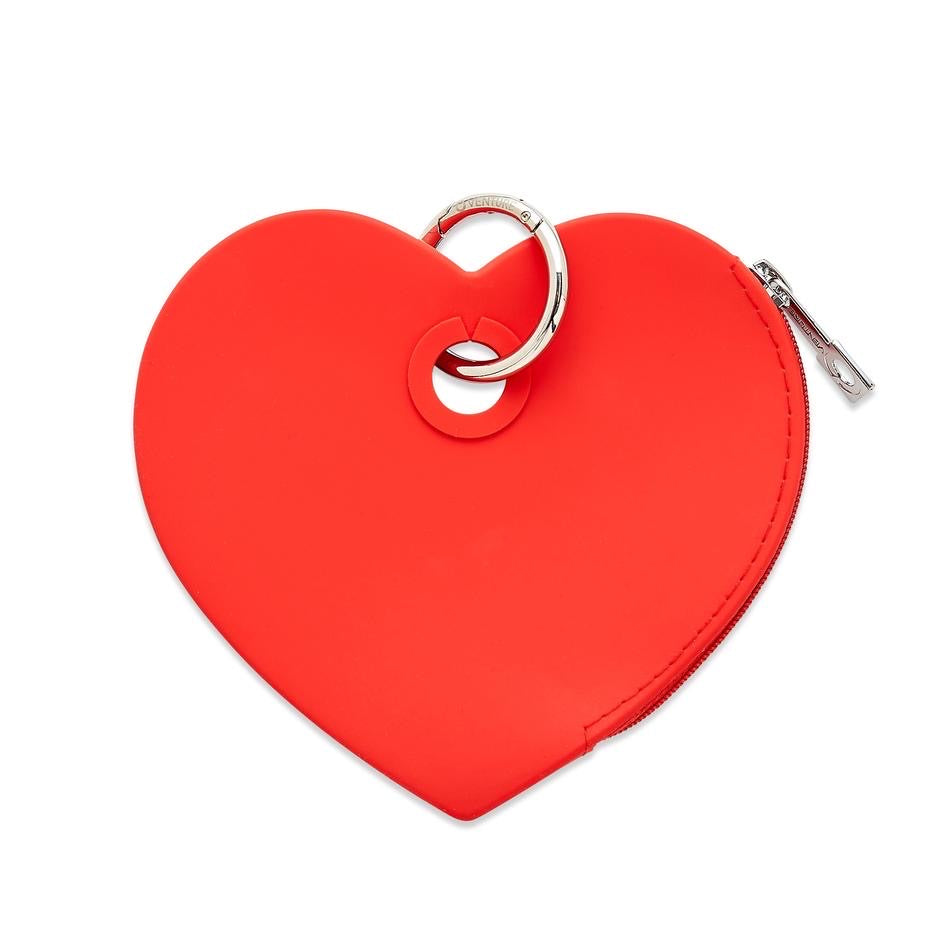 Red Heart Silicone Oventure Pouch