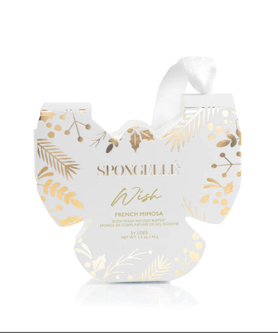 French Mimosa (Wish) Holiday Buffer Ornament