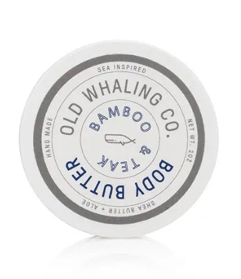 Old Whaling Travel Size Body Butter-Bamboo and Teak
