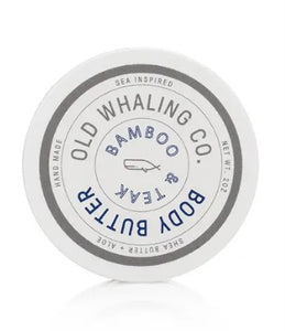 Old Whaling Travel Size Body Butter-Bamboo and Teak