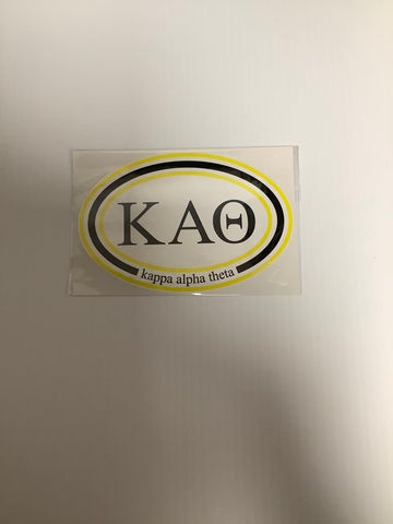 Kappa Alpha Theta Bumper Sticker