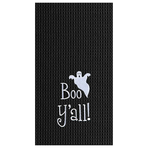 Boo y’all Ghost Tea Towel
