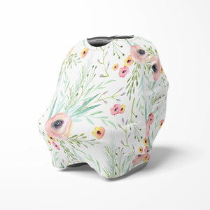 Floral Multi-Use Baby Cover