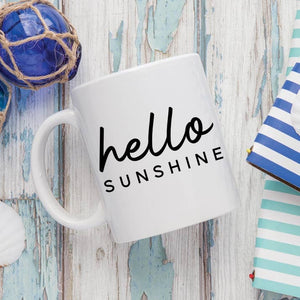 Hello Sunshine coffee mug
