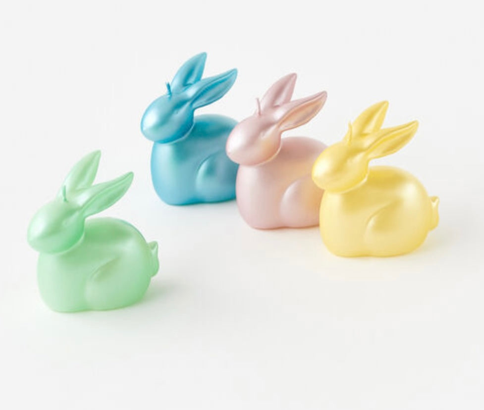 Bunny Candle-Yellow