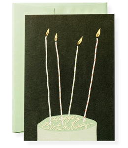 Skinny Candles Birthday Card