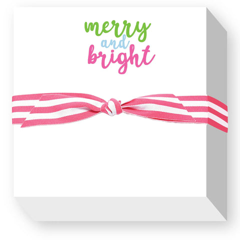 Merry & Bright Chubbie Notepad