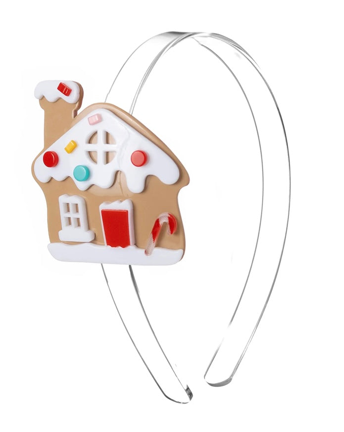 Gingerbread House Acrylic Headband