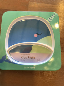 Kids narwhal plate