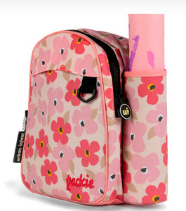 Pink floral toddler size bookbag