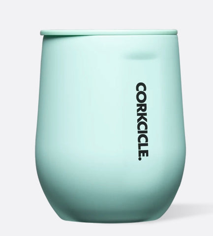 Corkcicle 12 oz. Stemless-Sun-Soaked Teal
