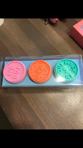 Cookie cutter mold set of 3