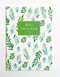 Bill Tracker Journal