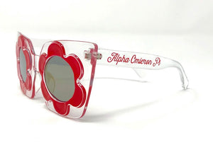 Alpha Omicron Pi Flower Power Sunglasses