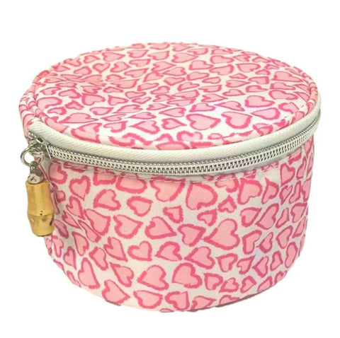 TRVL Jewelry Round-Sweetheart Pink