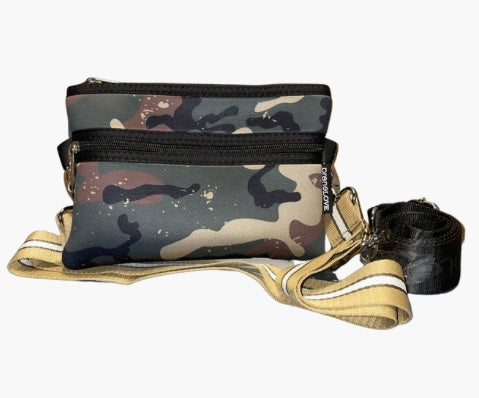 Prenelove Neoprene Crossbody- Woodstock (Camo)