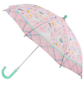 Pink unicorn umbrella