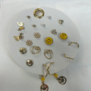 Smiley set earrings