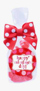 Valentine Sour Gummy Hearts Treat Bag