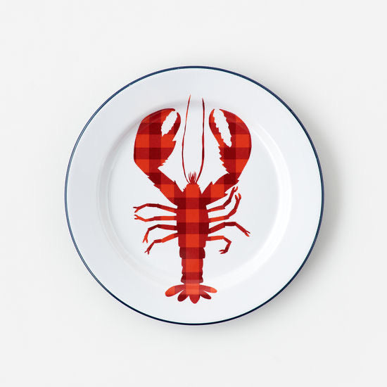 Lobster shiny Melamine plate