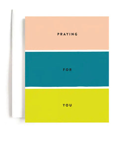 Praying For You Card