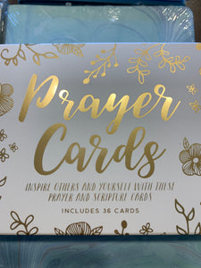 Prayer cards set