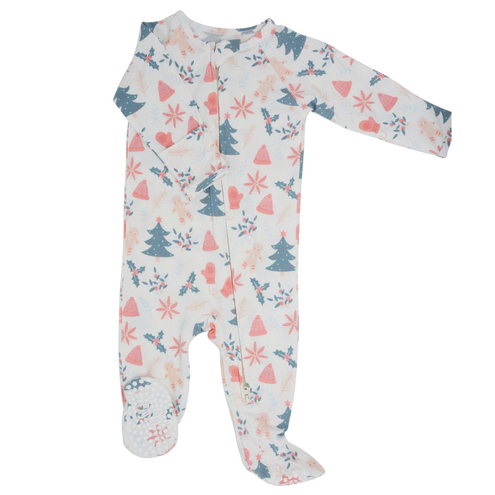 18-24 Mo Holiday Delights Zipper Footie